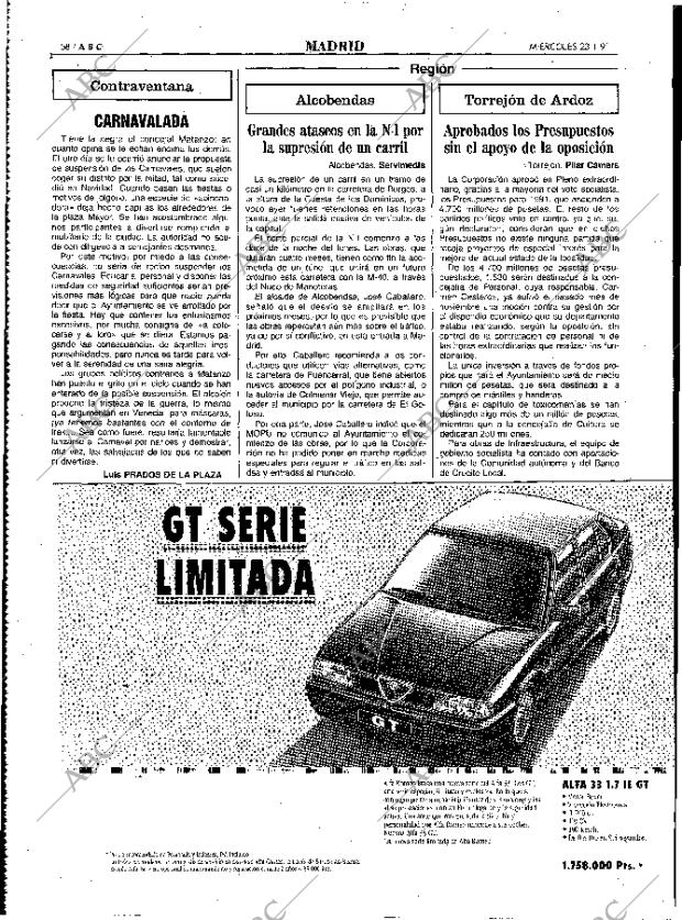 ABC MADRID 23-01-1991 página 58