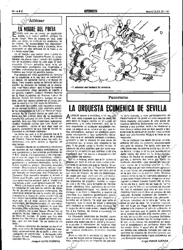 ABC SEVILLA 23-01-1991 página 18