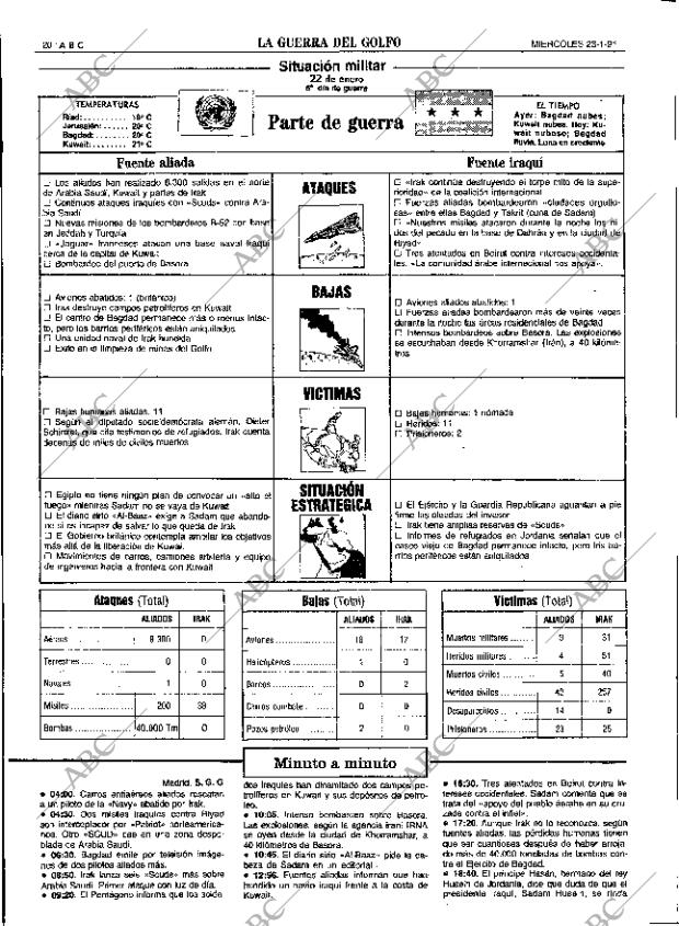 ABC SEVILLA 23-01-1991 página 20