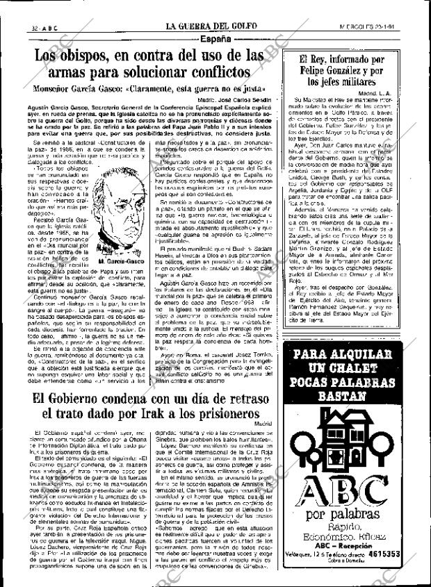 ABC SEVILLA 23-01-1991 página 32