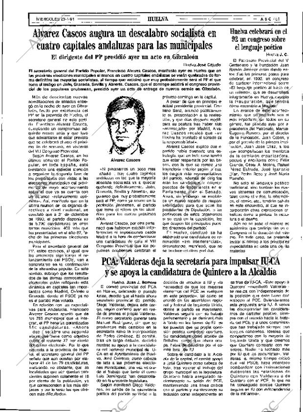 ABC SEVILLA 23-01-1991 página 51