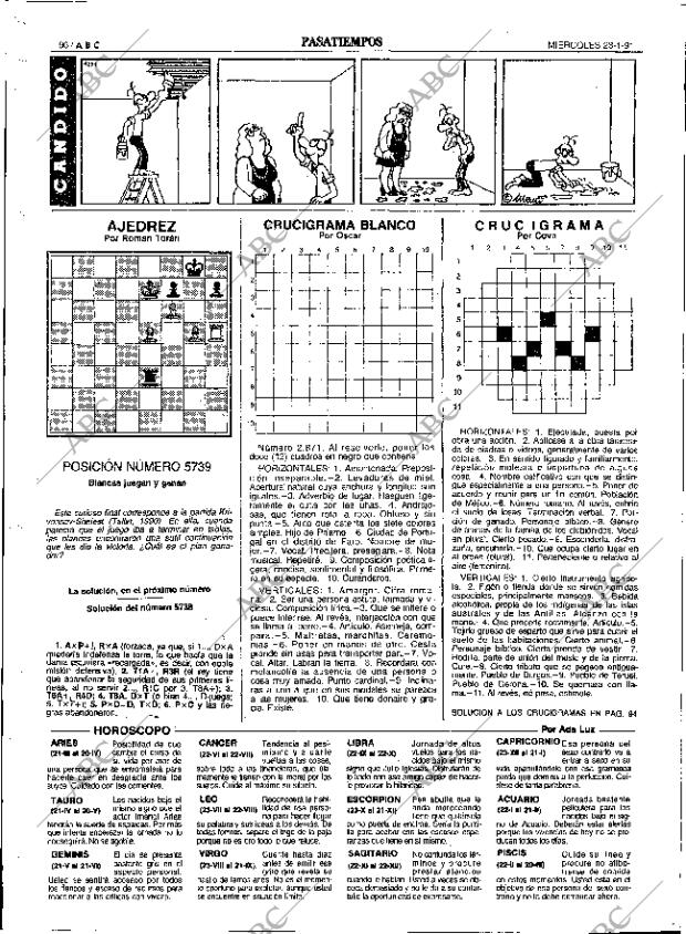 ABC SEVILLA 23-01-1991 página 96