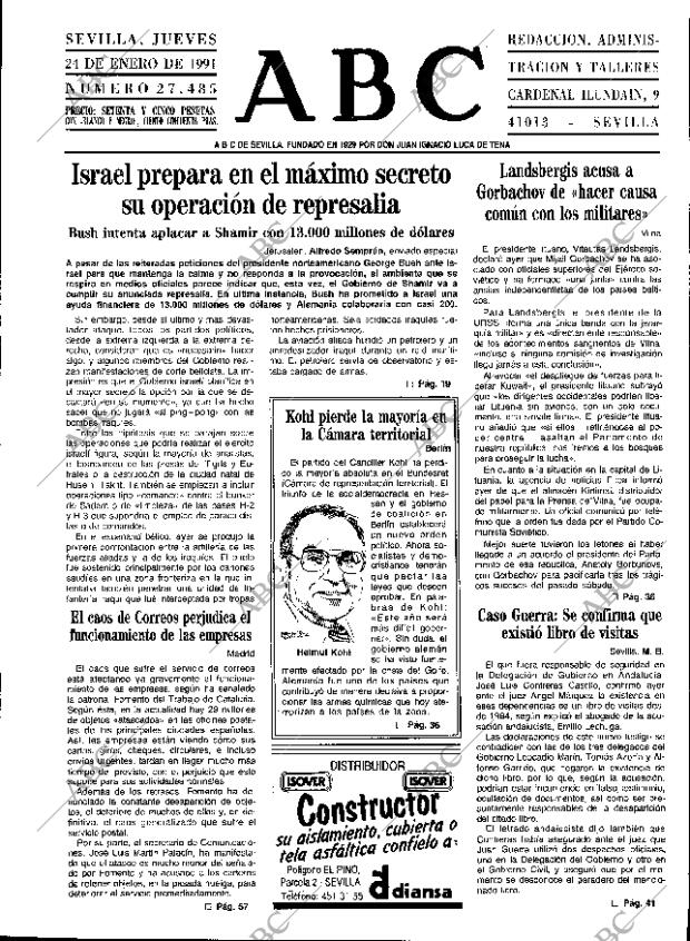 ABC SEVILLA 24-01-1991 página 13