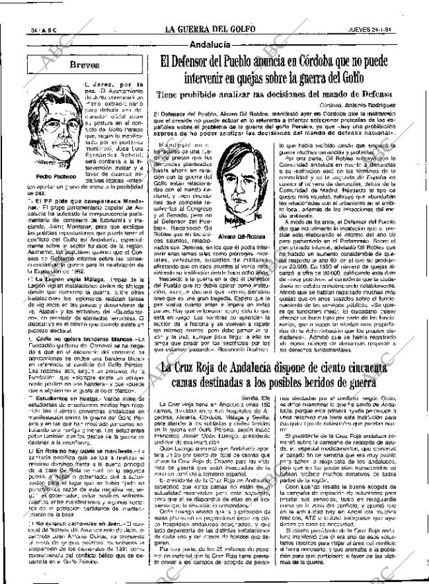 ABC SEVILLA 24-01-1991 página 34