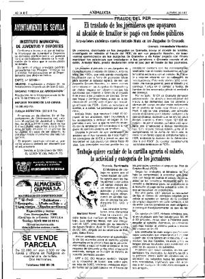 ABC SEVILLA 24-01-1991 página 42