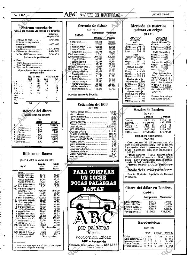 ABC SEVILLA 24-01-1991 página 64