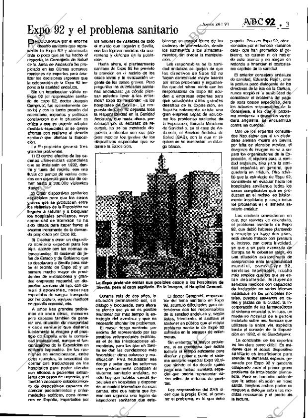 ABC SEVILLA 24-01-1991 página 99