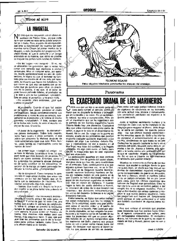 ABC SEVILLA 26-01-1991 página 18