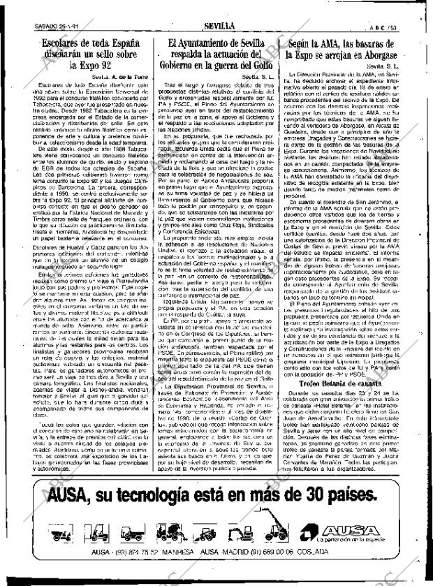 ABC SEVILLA 26-01-1991 página 53