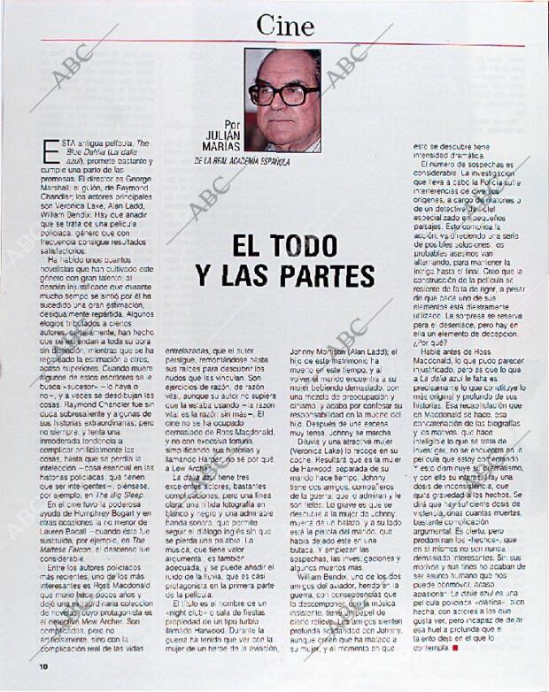 BLANCO Y NEGRO MADRID 27-01-1991 página 10