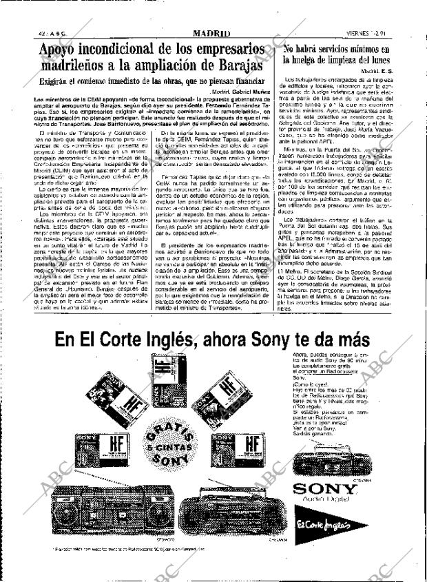 ABC MADRID 01-02-1991 página 42