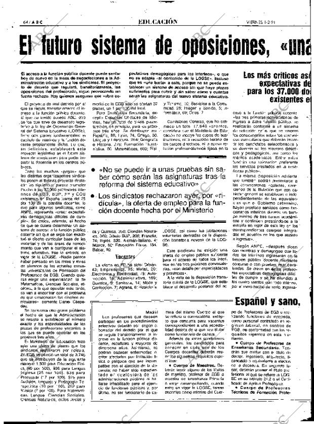 ABC MADRID 01-02-1991 página 64