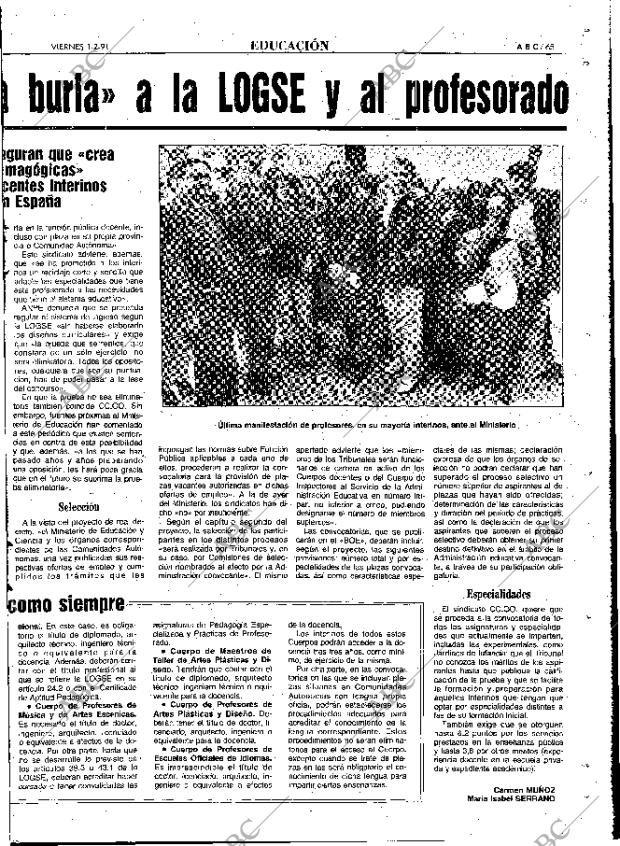 ABC MADRID 01-02-1991 página 65