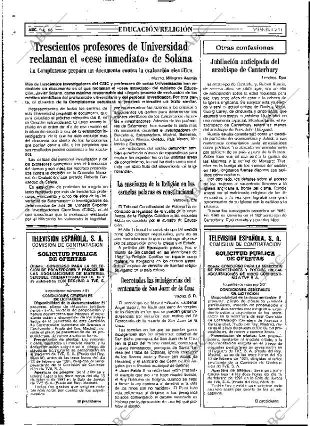 ABC MADRID 01-02-1991 página 66