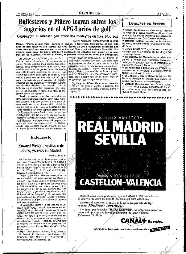 ABC MADRID 01-02-1991 página 83