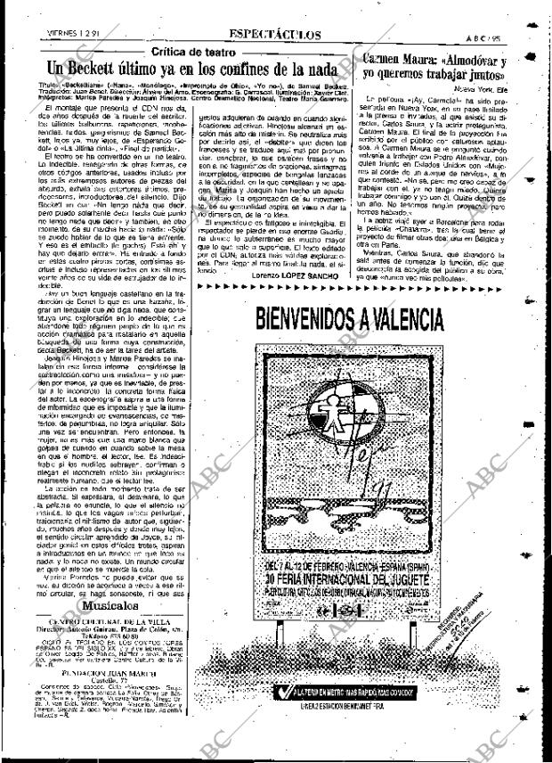 ABC MADRID 01-02-1991 página 95
