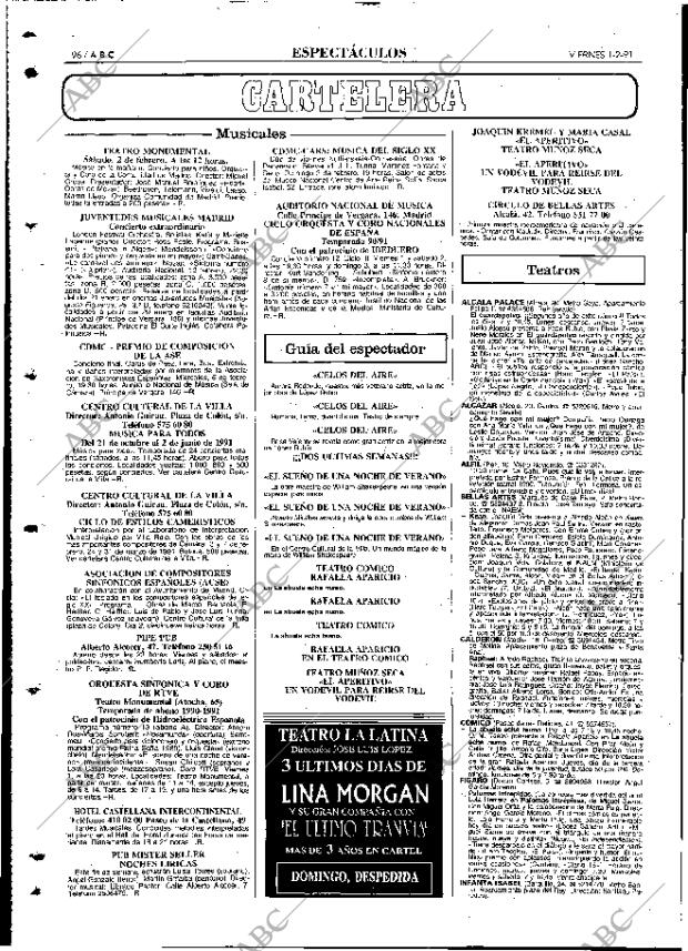 ABC MADRID 01-02-1991 página 96