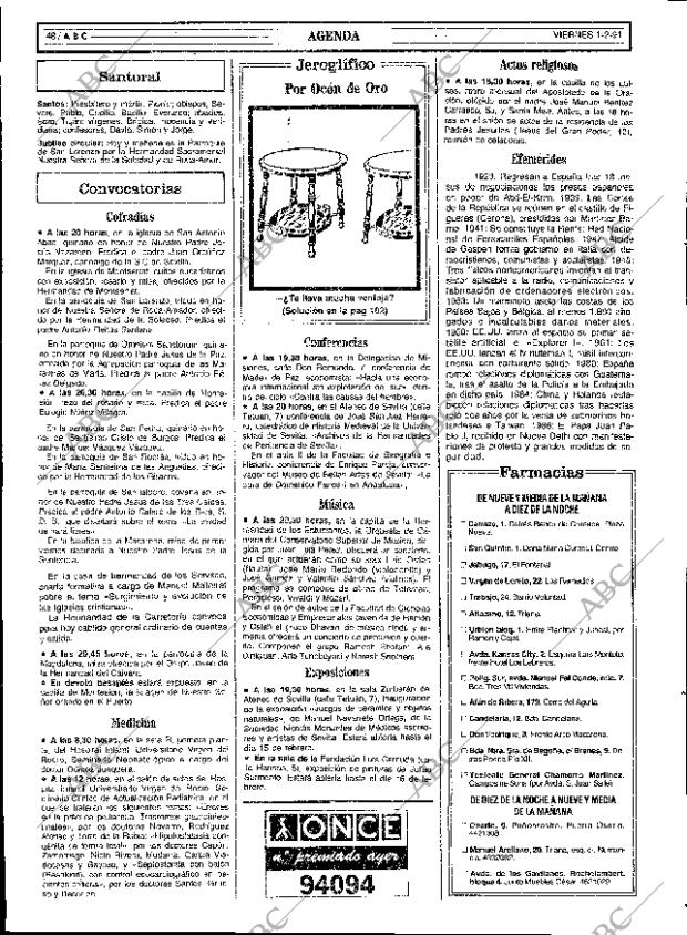 ABC SEVILLA 01-02-1991 página 48