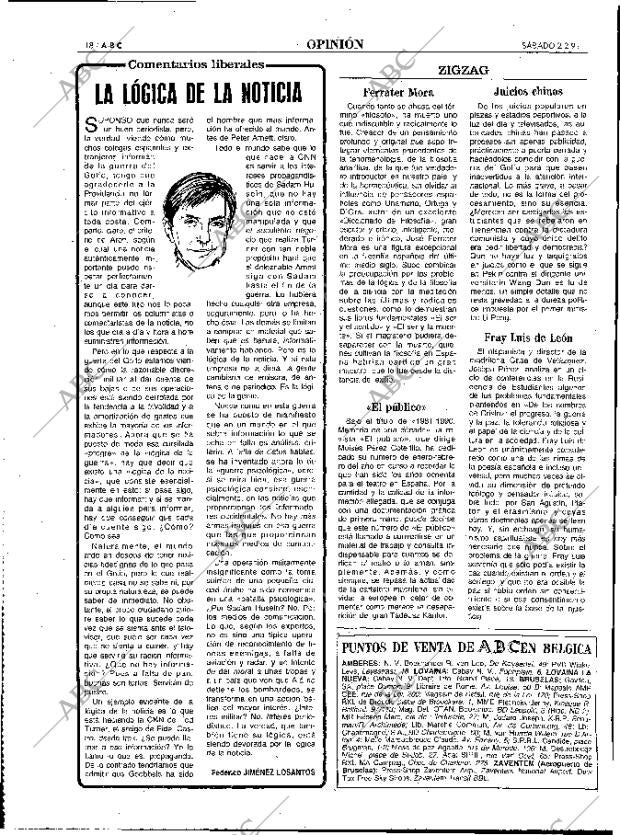 ABC MADRID 02-02-1991 página 18