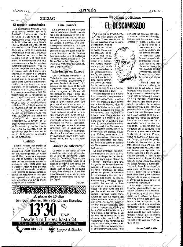 ABC MADRID 02-02-1991 página 19