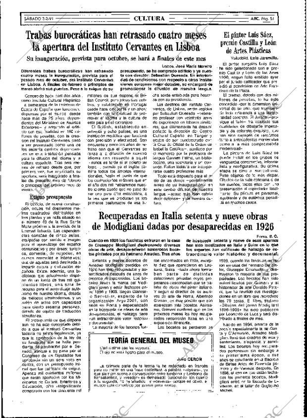ABC MADRID 02-02-1991 página 51