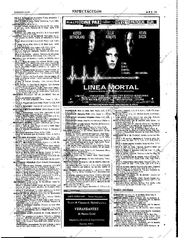 ABC MADRID 02-02-1991 página 93