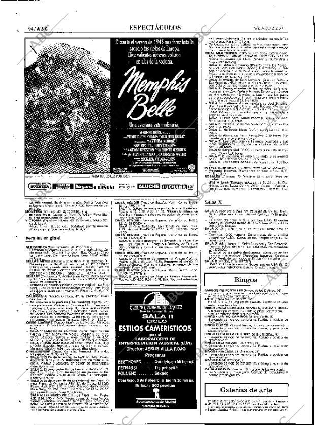 ABC MADRID 02-02-1991 página 94