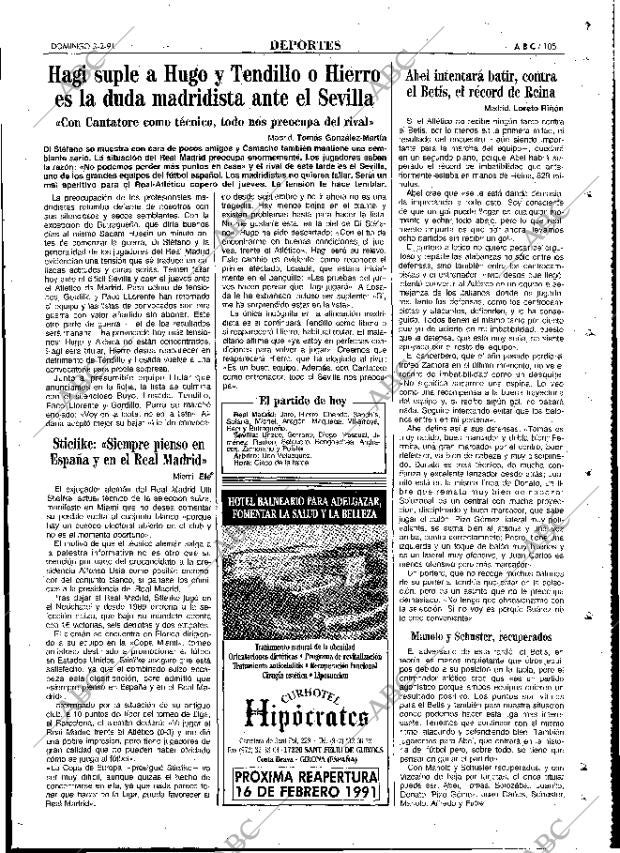ABC MADRID 03-02-1991 página 105