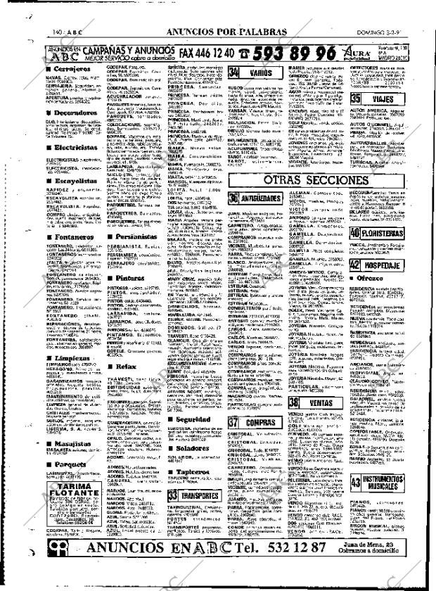 ABC MADRID 03-02-1991 página 140