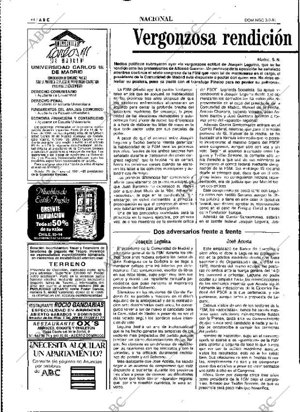 ABC MADRID 03-02-1991 página 44
