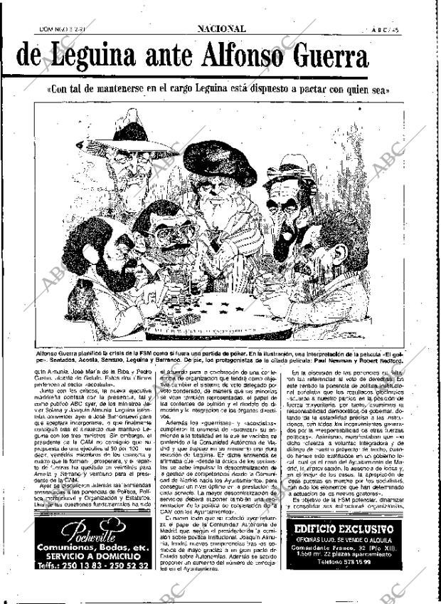 ABC MADRID 03-02-1991 página 45