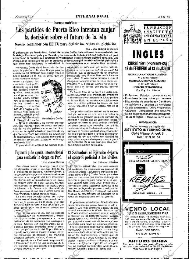 ABC MADRID 03-02-1991 página 55