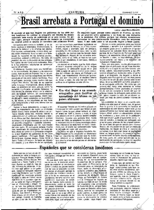 ABC MADRID 03-02-1991 página 70