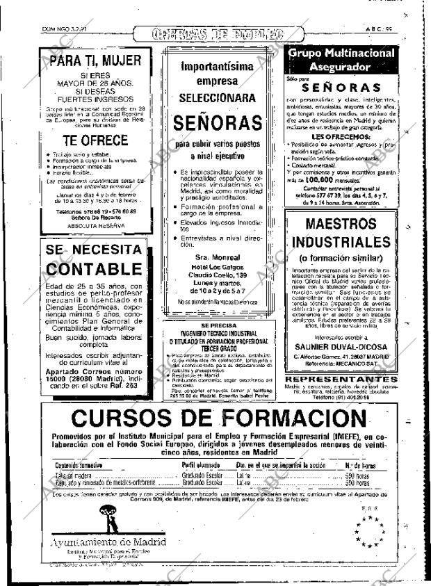ABC MADRID 03-02-1991 página 99