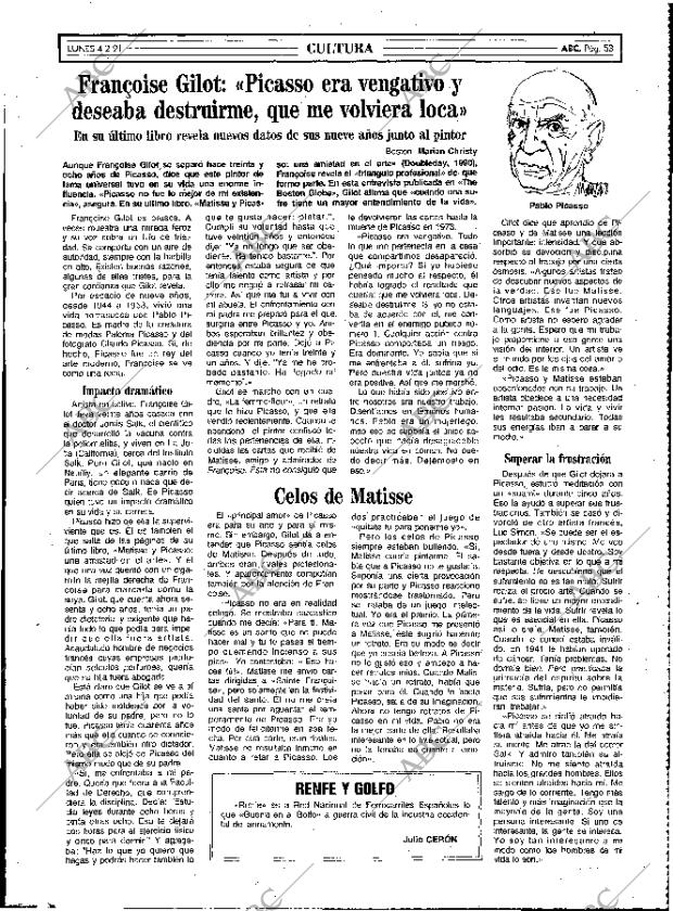 ABC MADRID 04-02-1991 página 53