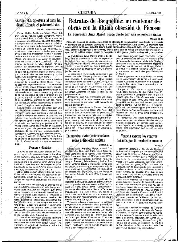 ABC MADRID 04-02-1991 página 54