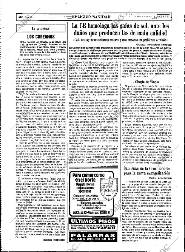 ABC MADRID 04-02-1991 página 58