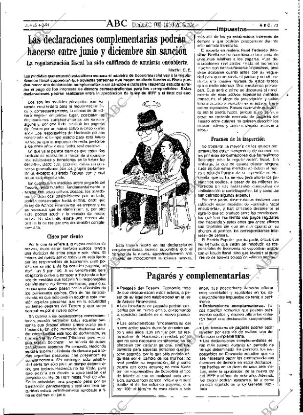 ABC MADRID 04-02-1991 página 73