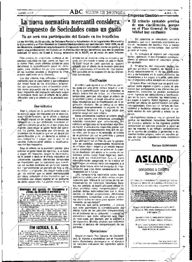 ABC MADRID 04-02-1991 página 75