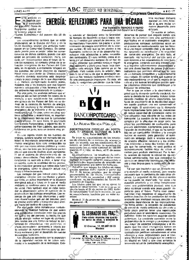 ABC MADRID 04-02-1991 página 77