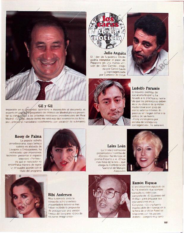 BLANCO Y NEGRO MADRID 10-02-1991 página 101