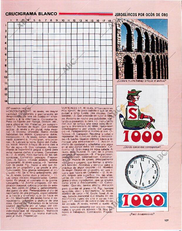 BLANCO Y NEGRO MADRID 10-02-1991 página 107