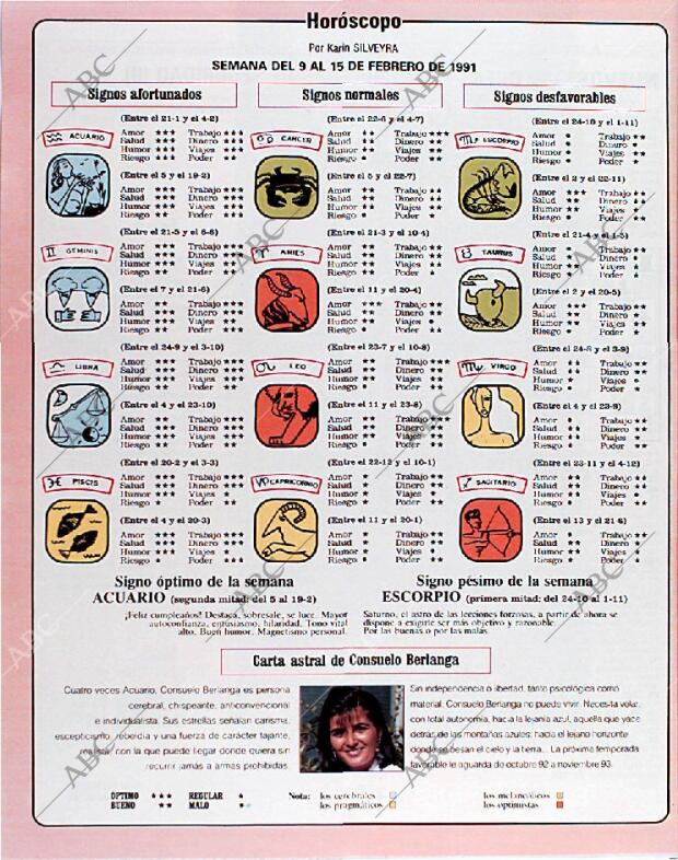 BLANCO Y NEGRO MADRID 10-02-1991 página 112