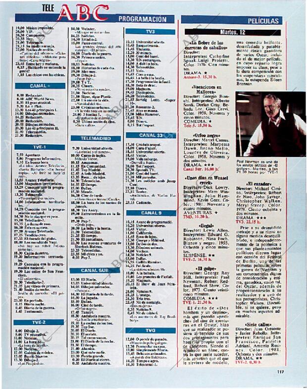 BLANCO Y NEGRO MADRID 10-02-1991 página 117