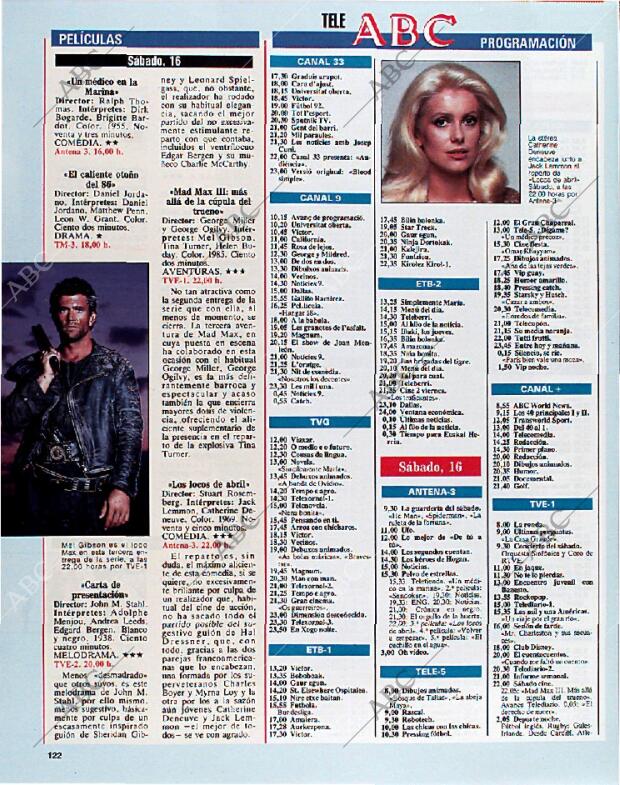 BLANCO Y NEGRO MADRID 10-02-1991 página 122