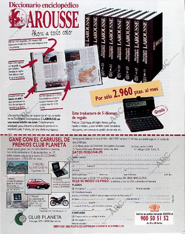 BLANCO Y NEGRO MADRID 10-02-1991 página 13