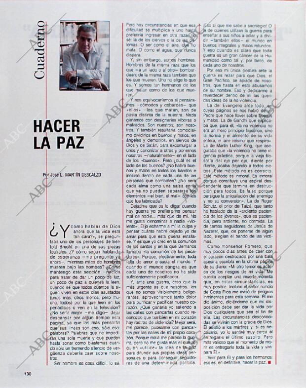 BLANCO Y NEGRO MADRID 10-02-1991 página 130