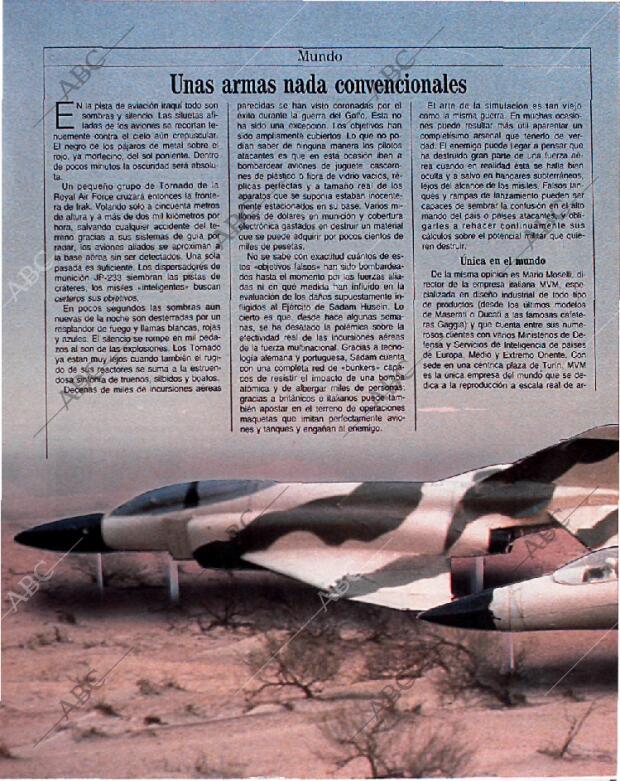 BLANCO Y NEGRO MADRID 10-02-1991 página 22