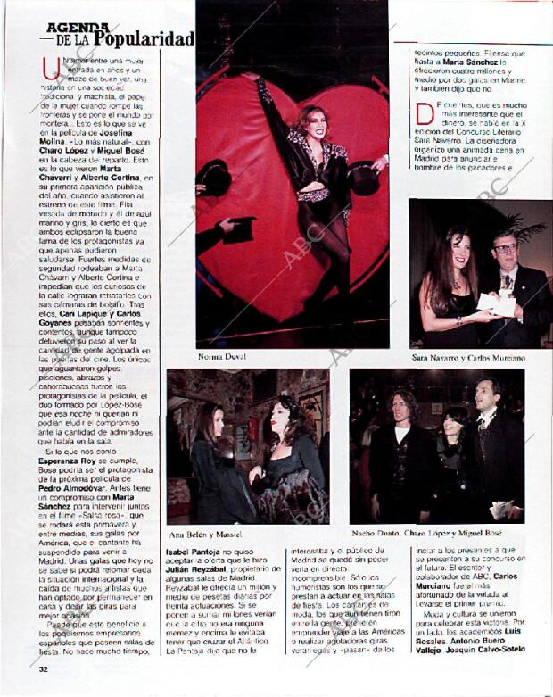 BLANCO Y NEGRO MADRID 10-02-1991 página 32