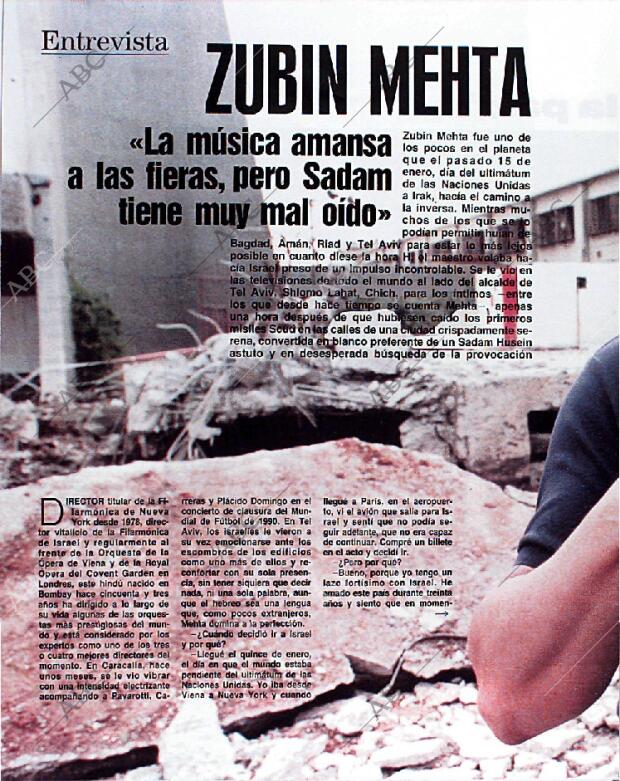 BLANCO Y NEGRO MADRID 10-02-1991 página 66